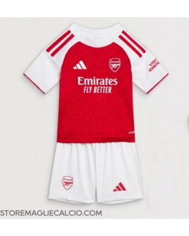 Arsenal Maglia Gara Casa Repliche 2025-26 Bambino